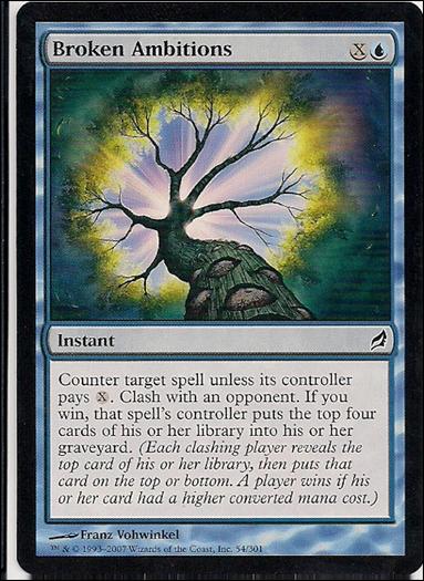 Magic the Gathering: Lorwyn (Base Set) card 54 Broken Ambitions