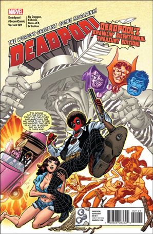 Deadpool (2016) issue 21-B Scott Koblish Secret Comic Cover