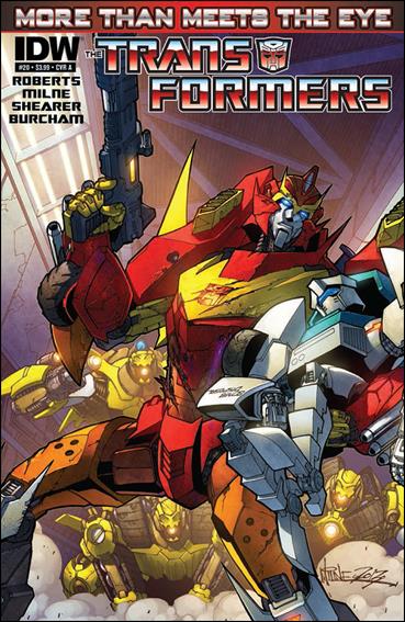 Transformers: More Than Meets the Eye (2012) issue 20 Alex Milne Cover