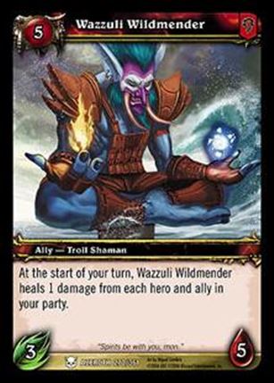 World of Warcraft: Heroes of Azeroth (Base Set) card 270 Wazzuli Wildmender