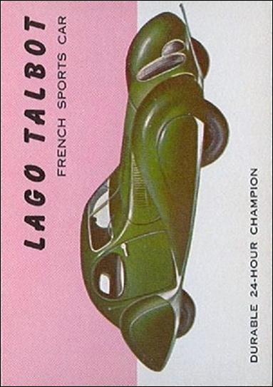 World on Wheels (Base Set) card 22 Lago Talbot