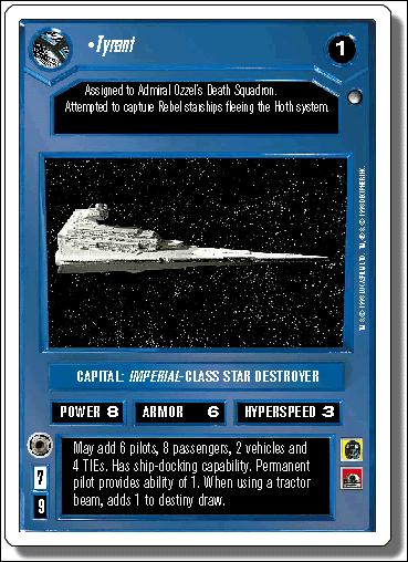 Star Wars: Hoth Revised (Base Set) card 72 Tyrant