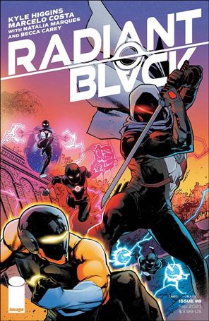 Radiant Black issue 8 Felipe Watanabe Cover