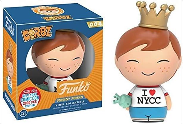 Dorbz Freddy Funko figure 4 Freddy Funko. (NYCC). 1/2000