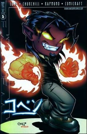 Coven (1997) issue 5-B Ed McGuinness Standard Cover - Flipbook w/ Re-Gex