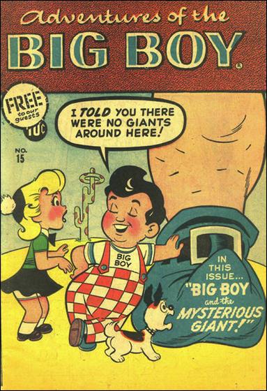 Adventures of the Big Boy issue 15-B West Coast Cover