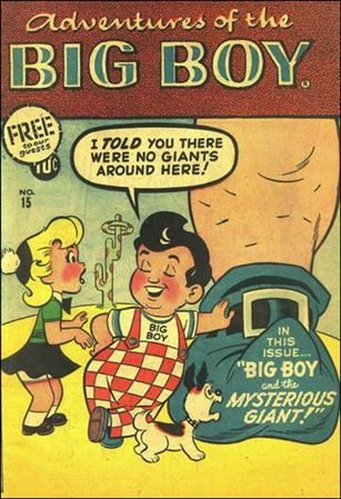 Adventures of the Big Boy issue 15-B West Coast Cover