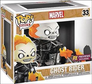 POP! Rides figure 33 Ghost Rider Previews Exclusive
