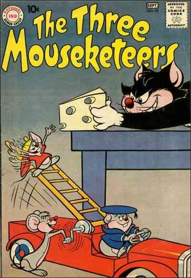 Three Mouseketeers (1956) issue 25