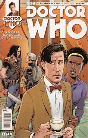 Doctor Who: The Eleventh Doctor Year Two issue 9-C Warren Pleece Cover