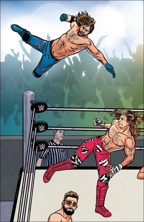 WWE issue 1-B Brent Schoonover Royal Rumble Connecting Cover