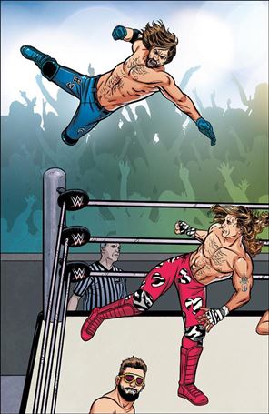 WWE issue 1-B Brent Schoonover Royal Rumble Connecting Cover