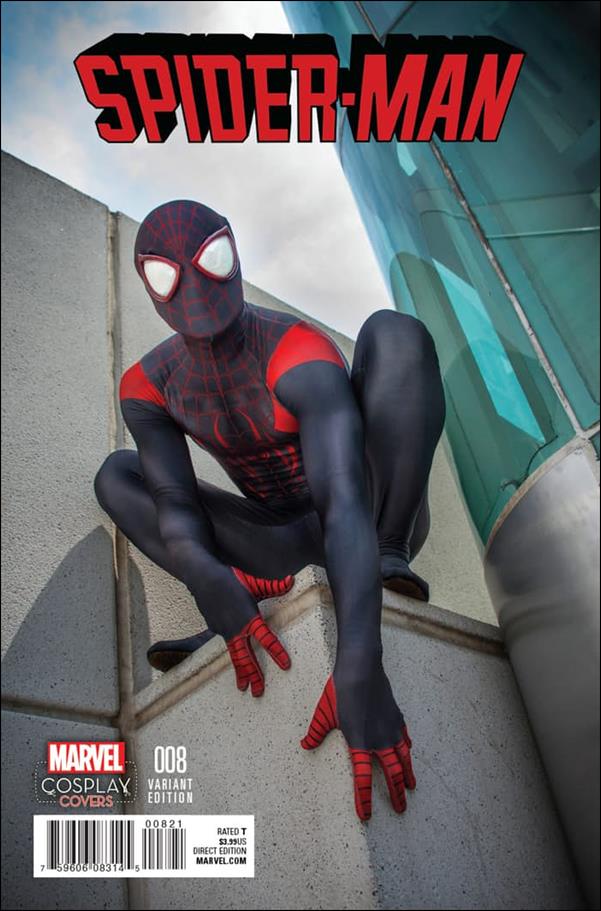 Spider-Man (2016) issue 8-B 1:15 Cosplay Cover