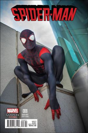 Spider-Man (2016) issue 8-B 1:15 Cosplay Cover