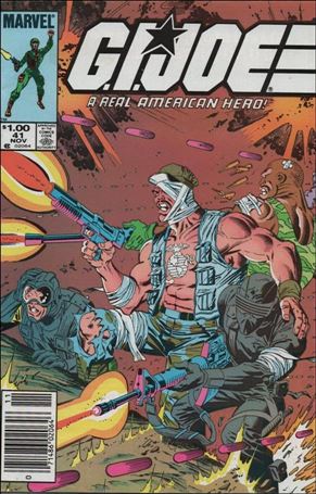 G.I. Joe: A Real American Hero issue 41-C Canadian Price Cover