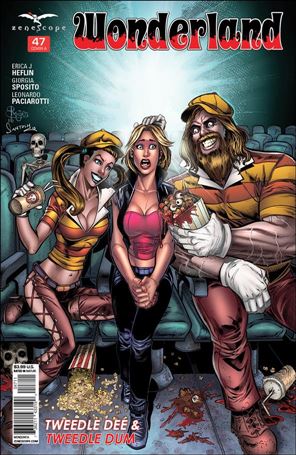 Grimm Fairy Tales Presents Wonderland issue 47 Roger Bonet Martinez Cover