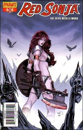 Red Sonja (2005) issue 51-B Paul Renaud 1:4 Cover