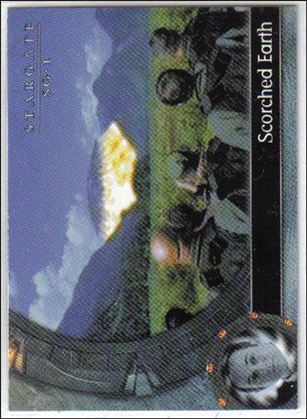 Stargate SG-1: Season 4 (Base Set) card 28 Scorched Earth