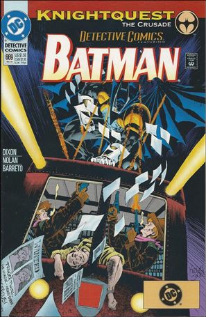 Detective Comics (1937) issue 669-B DC Bullet UPC (2nd Printing)