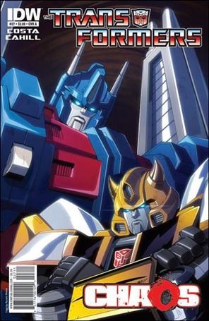 Transformers (2009) issue 27 Marcelo Matere Cover