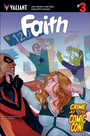 Faith (2016/07) issue 3 Kevin Wada Cover