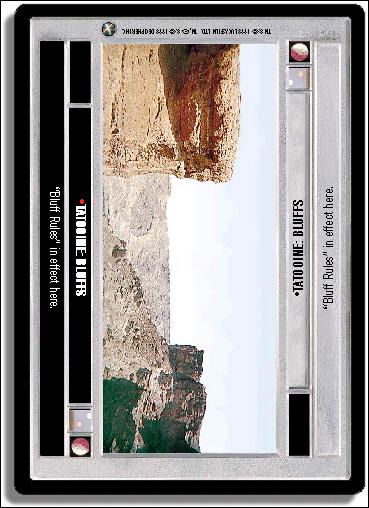 Star Wars: A New Hope Limited (Base Set) card 65 Tatooine Bluffs