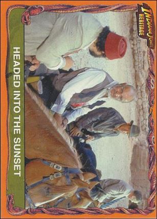 Indiana Jones Heritage (Base Set) card 81 Headed Into the Sunset