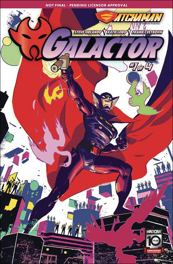 Gatchaman: Galactor issue 1-B Riley Rossmo Cover