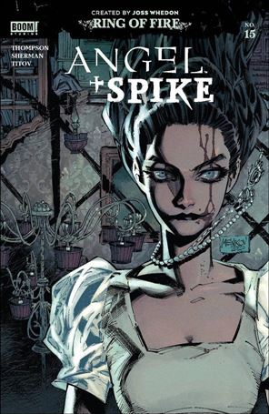 Angel + Spike issue 15-B Gleb Melnikov Cover