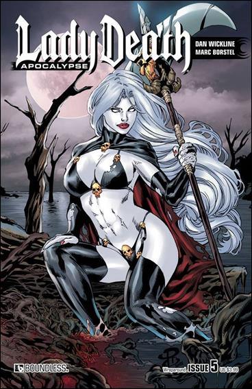 Lady Death: Apocalypse issue 5-B Wraparound Cover