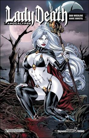 Lady Death: Apocalypse issue 5-B Wraparound Cover