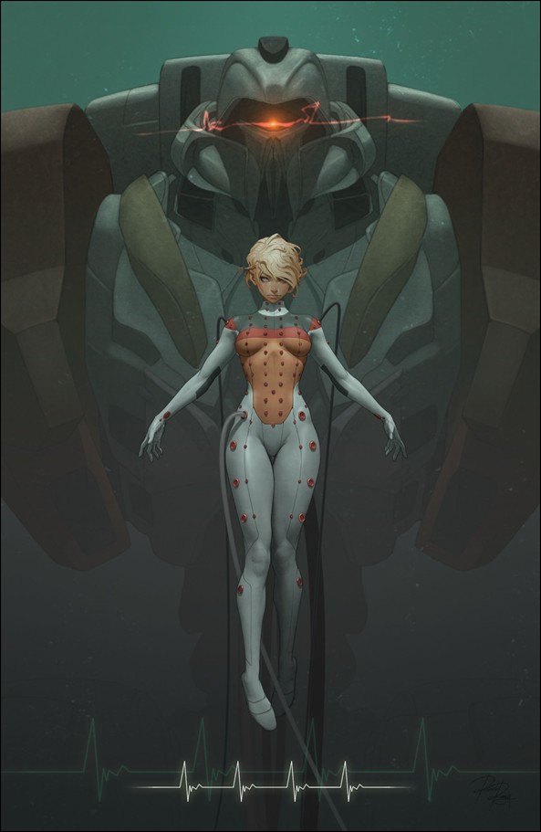 Dawnrunner issue 1-J Waveloop ECGCE Virgin Cover