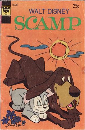 Walt Disney Scamp issue 18-B Whitman Cover