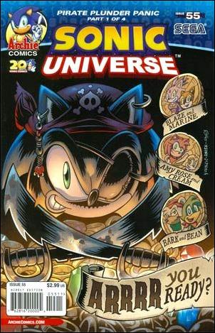 Sonic Universe issue 55 Tracy Yardley Cover