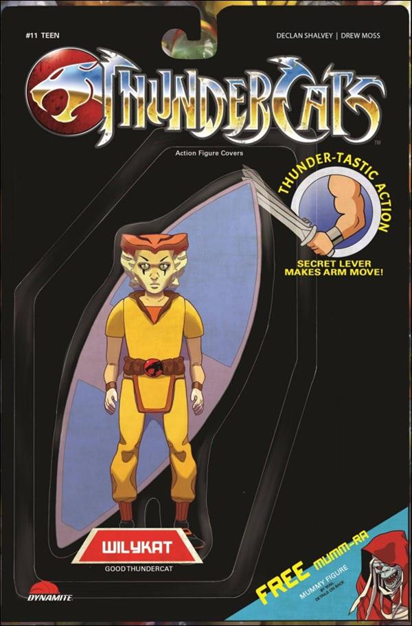 Thundercats (2024) issue 11-F Drew Moss Action Figure Cardstock Cover