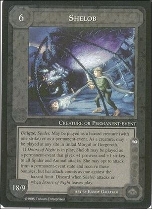 Middle-Earth: The Wizards (Base Set) card 384 Shelob