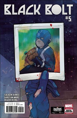 Black Bolt issue 5 Christian Ward Cover