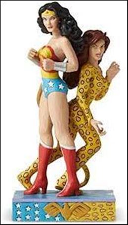 DC Comics by Jim Shore item nn4 Wonder Woman and Cheetah