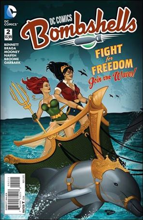 DC Comics Bombshells  issue 2 Ant Lucia Cover