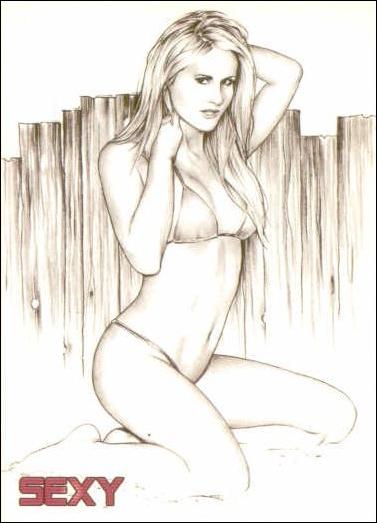 Art of Dave Nestler (Sexy  Subset) card 1