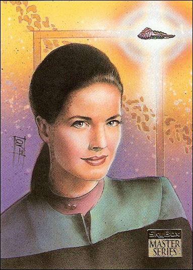 Star Trek Master Series: Series 2 (Base Set) card 13 Jadzia and Dax