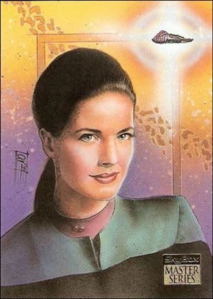 Star Trek Master Series: Series 2 (Base Set) card 13 Jadzia and Dax