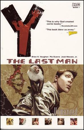 Y: The Last Man issue 1-D Unmanned