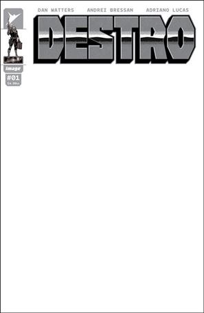 Destro (2024) issue 1-H Blank/Sketch Cover