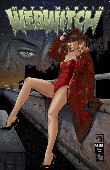 Webwitch (2015) issue 5-E Vintage Vixen Cover
