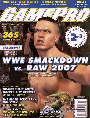 GamePro issue 218-B John Cena Cover