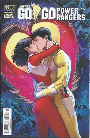 Saban's Go Go Power Rangers issue 15 Dan Mora Cover