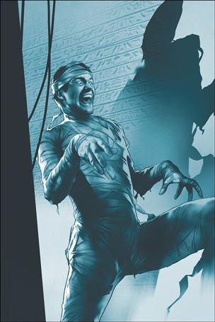Death to the Army of Darkness issue 3-L Ben Oliver 1:25 Blue Tint Virgin Cover