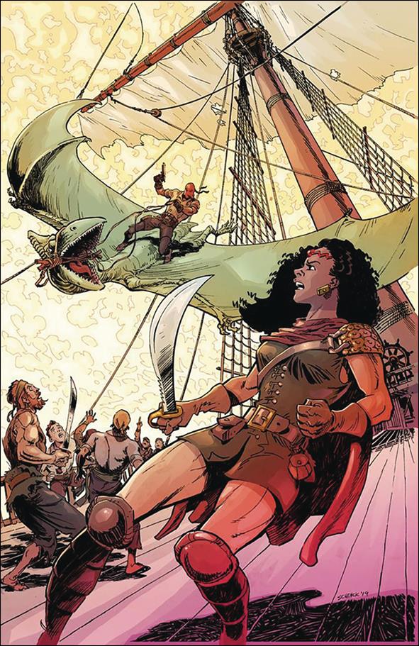 Red Range: Pirates of Fireworld issue 1-E Christopher Schenck Cover