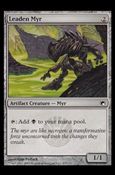 Magic the Gathering: Scars of Mirrodin (Base Set) card 170 Leaden Myr